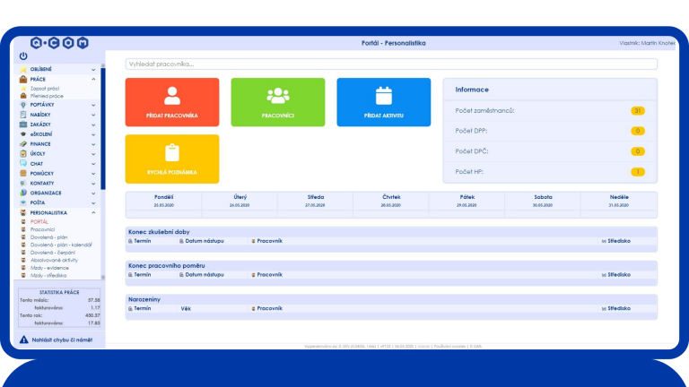 IS QML - modul Personalistika